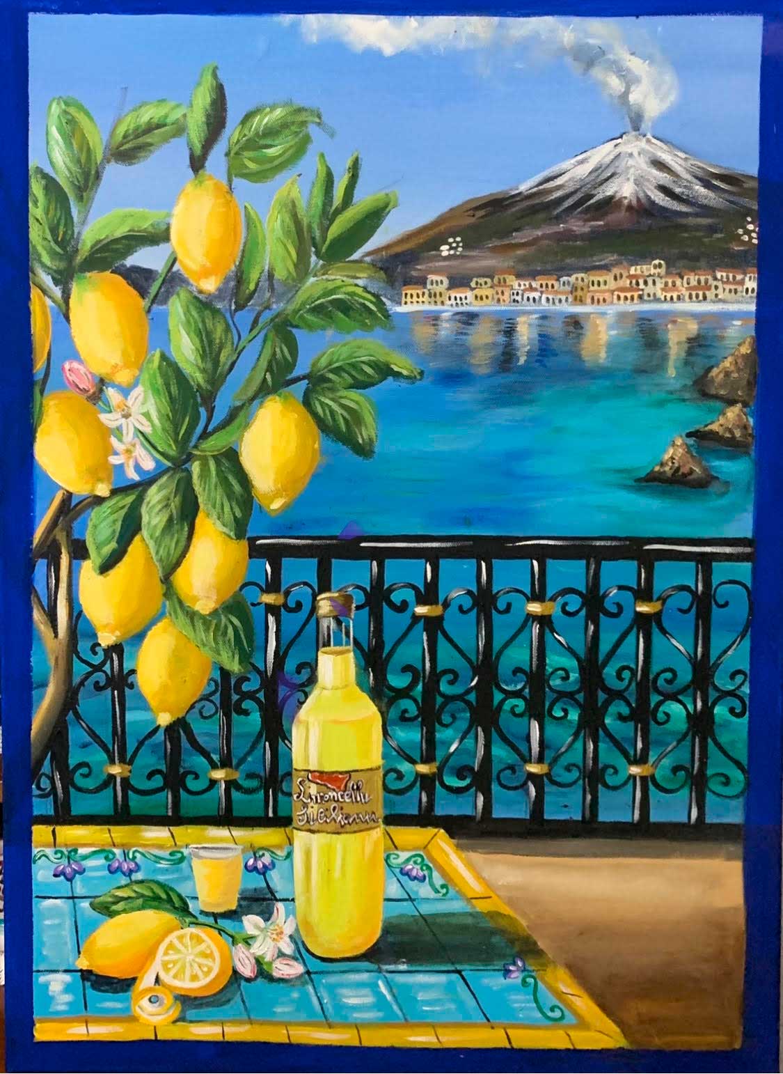 limoni–olio-su-tela-60×80